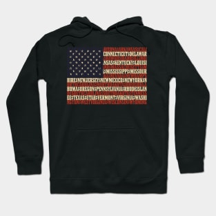 USA states flag - The Star-Spangled Banner Hoodie